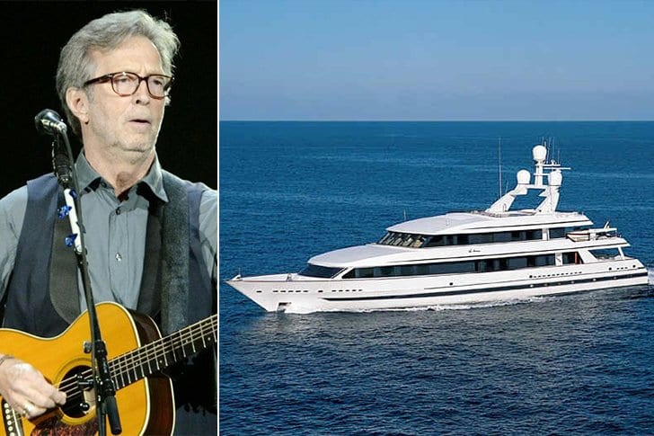 does eric clapton own a yacht