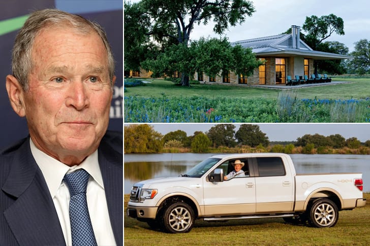 The Most Over The Top Net Worth Of The Biggest Stars See How Rich They   George W Bush 1 